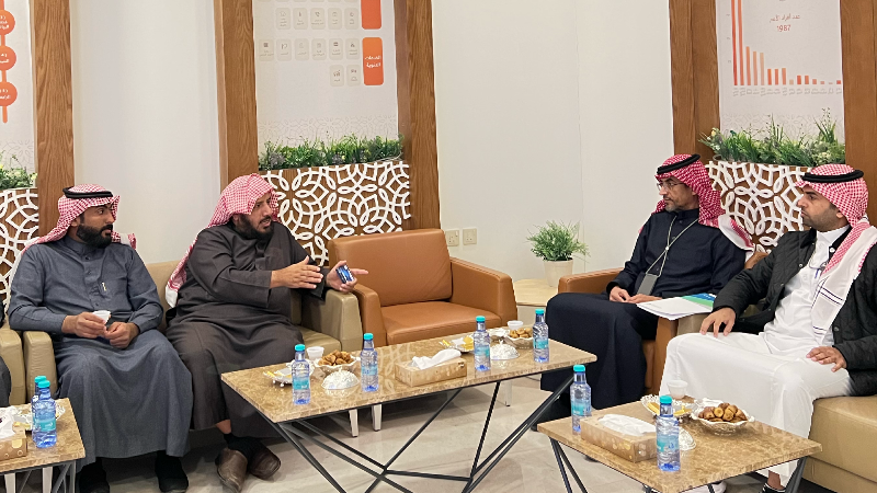 اجتماعات تعريفية للجهود المبذولة في جمعية الإحسان الخيرية